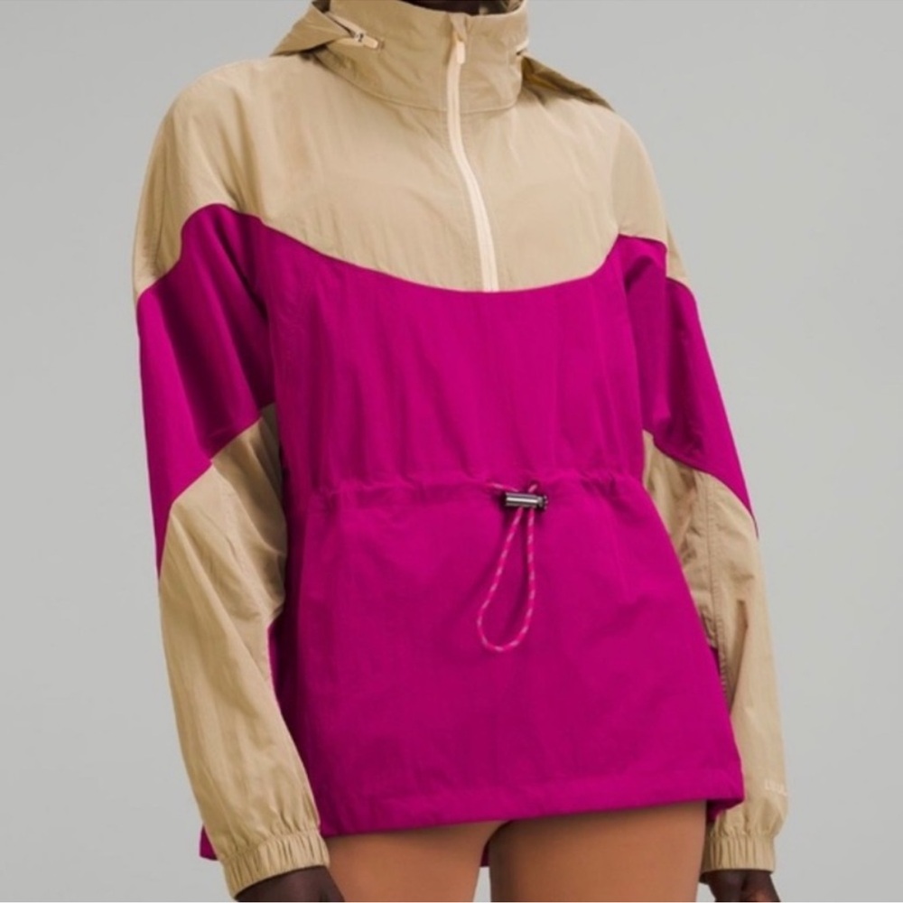 Lululemon Evergreen Anorak Ripened Raspberry Jacket Windbreaker